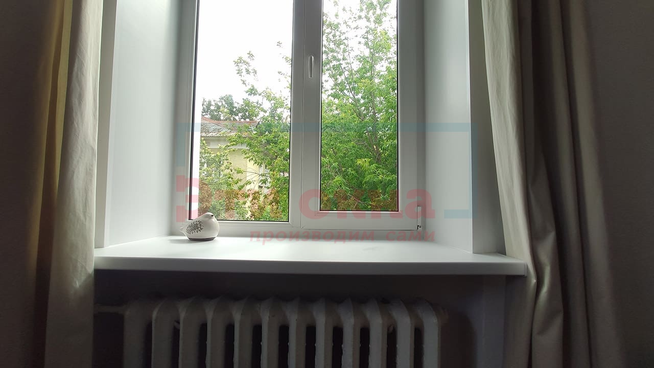 Монтаж пластикового окна от компании Эти Окна по адресу Ленина, 66